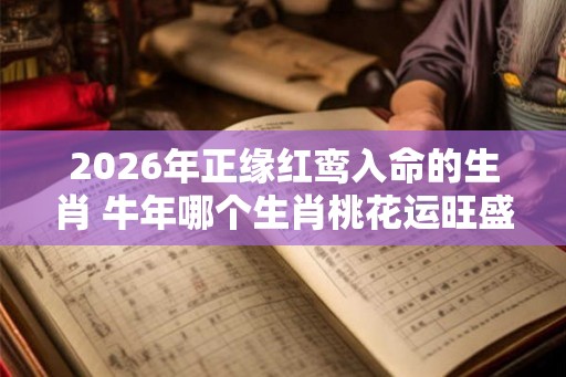 2026年正缘红鸾入命的生肖 牛年哪个生肖桃花运旺盛