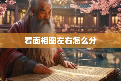 看面相图左右怎么分 看面相图左右怎么分