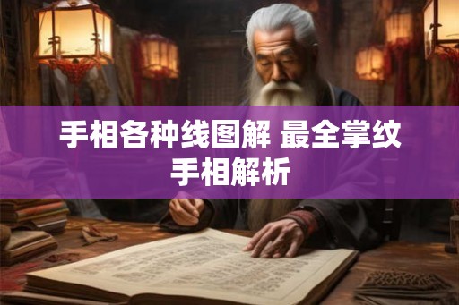 手相各种线图解 最全掌纹手相解析 手相各种线图解 最全掌纹手相解析