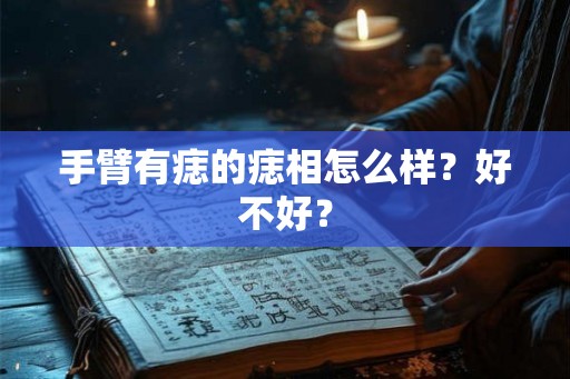 手臂有痣的痣相怎么样？好不好？