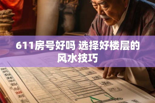 611房号好吗 选择好楼层的风水技巧