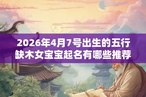 2026年4月7号出生的五行缺木女宝宝起名有哪些推荐 2026年4月7号出生的五行缺木女宝宝起名有哪些推荐