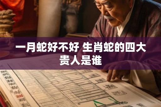 一月蛇好不好 生肖蛇的四大贵人是谁