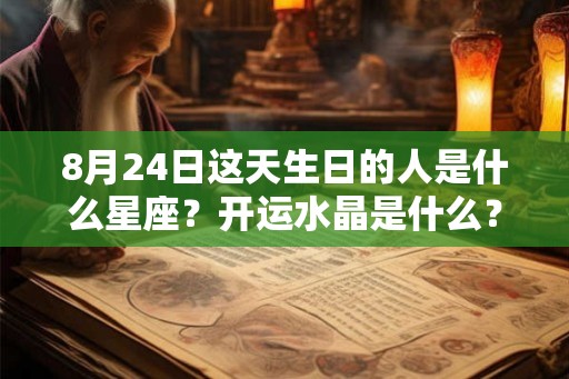 8月24日这天生日的人是什么星座？开运水晶是什么？