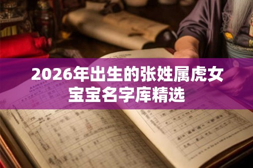 2026年出生的张姓属虎女宝宝名字库精选