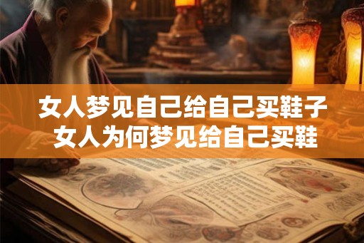 女人梦见自己给自己买鞋子 女人为何梦见给自己买鞋 女人梦见自己给自己买鞋子 女人为何梦见给自己买鞋