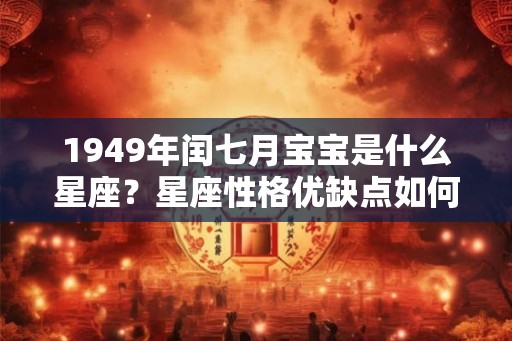 1949年闰七月宝宝是什么星座？星座性格优缺点如何？