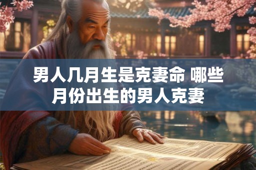 男人几月生是克妻命 哪些月份出生的男人克妻