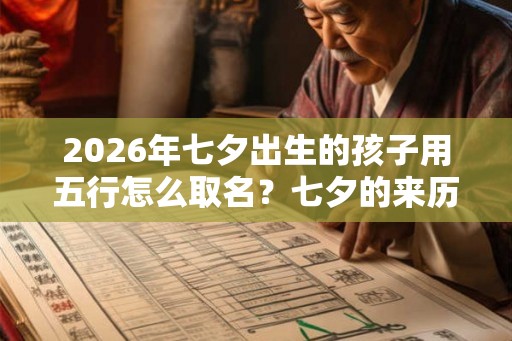 2026年七夕出生的孩子用五行怎么取名？七夕的来历是什么？