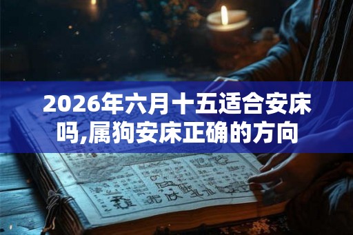 2026年六月十五适合安床吗,属狗安床正确的方向
