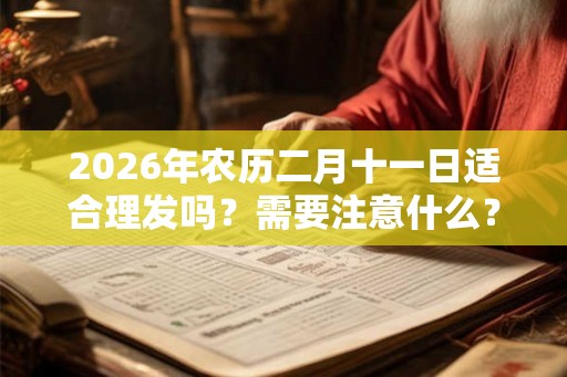 2026年农历二月十一日适合理发吗？需要注意什么？