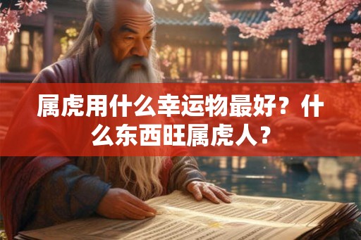 属虎用什么幸运物最好？什么东西旺属虎人？