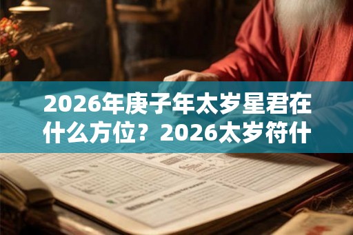 2026年庚子年太岁星君在什么方位？2026太岁符什么时候请？
