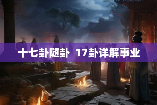十七卦随卦  17卦详解事业
