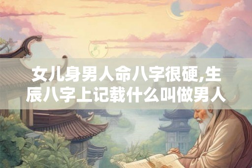 女儿身男人命八字很硬,生辰八字上记载什么叫做男人命？