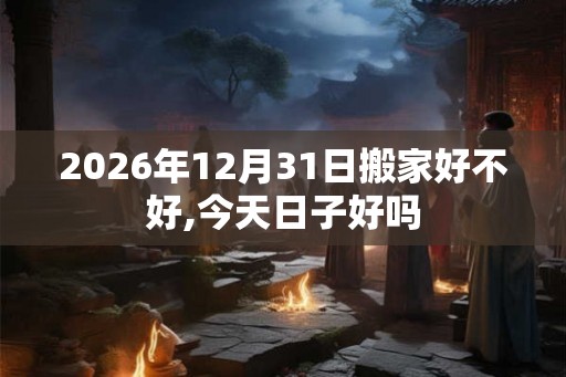 2026年12月31日搬家好不好,今天日子好吗
