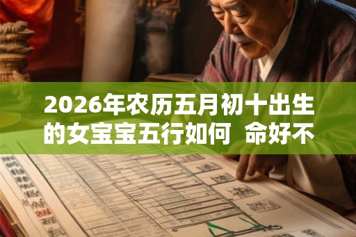 2026年农历五月初十出生的女宝宝五行如何  命好不好
