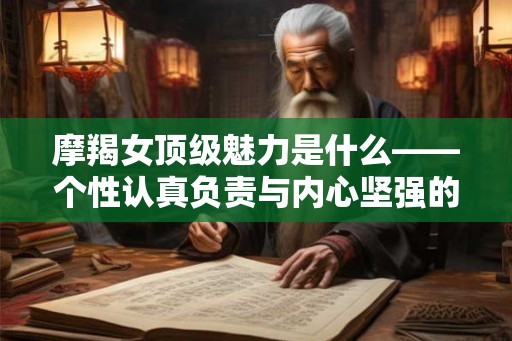 摩羯女顶级魅力是什么——个性认真负责与内心坚强的气质 摩羯女顶级魅力是什么——个性认真负责与内心坚强的气质