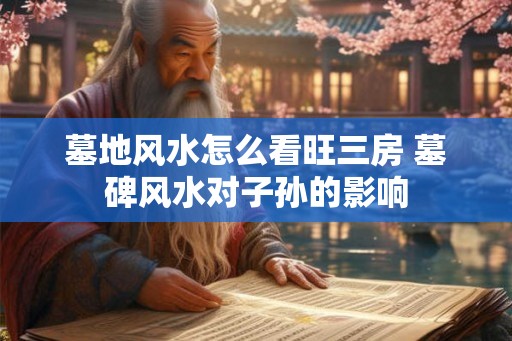 墓地风水怎么看旺三房 墓碑风水对子孙的影响