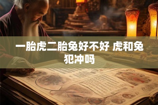 一胎虎二胎兔好不好 虎和兔犯冲吗