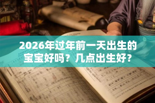 2026年过年前一天出生的宝宝好吗？几点出生好？