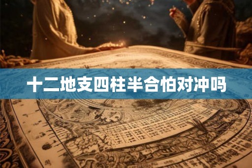 十二地支四柱半合怕对冲吗