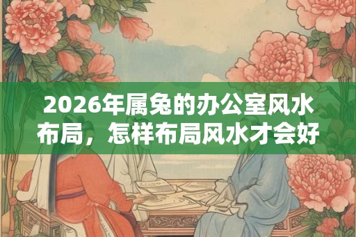 2026年属兔的办公室风水布局，怎样布局风水才会好？