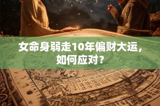 女命身弱走10年偏财大运，如何应对？
