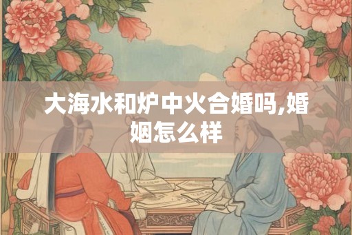 大海水和炉中火合婚吗,婚姻怎么样