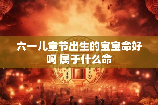 六一儿童节出生的宝宝命好吗 属于什么命