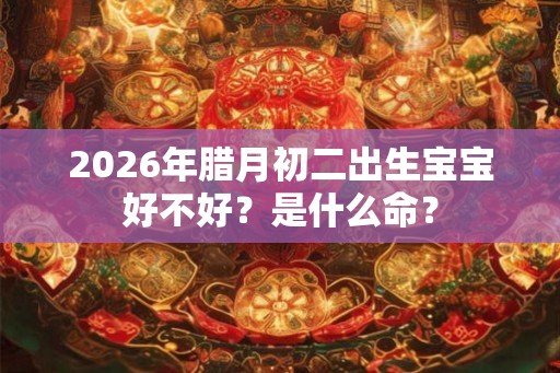 2026年腊月初二出生宝宝好不好?是什么命? 2026年腊月初二出生宝宝好不好?是什么命?