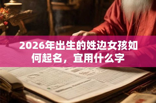 2026年出生的姓边女孩如何起名，宜用什么字