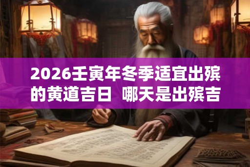 2026壬寅年冬季适宜出殡的黄道吉日  哪天是出殡吉日
