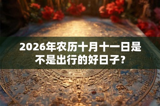 2026年农历十月十一日是不是出行的好日子？