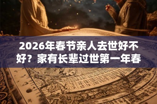 2026年春节亲人去世好不好?家有长辈过世第一年春节有什么规矩? 2026年春节亲人去世好不好?家有长辈过世第一年春节有什么规矩?