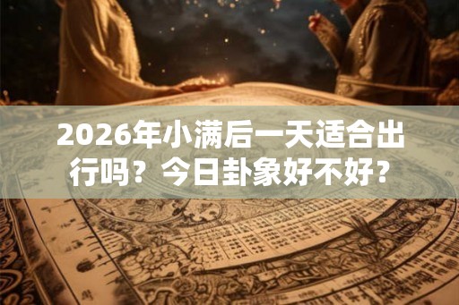 2026年小满后一天适合出行吗？今日卦象好不好？