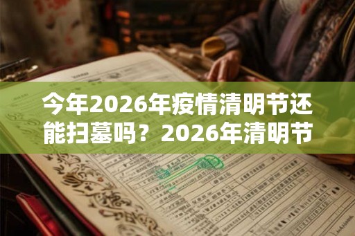 今年2026年疫情清明节还能扫墓吗？2026年清明节怎么办？