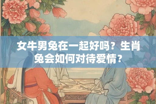 女牛男兔在一起好吗？生肖兔会如何对待爱情？