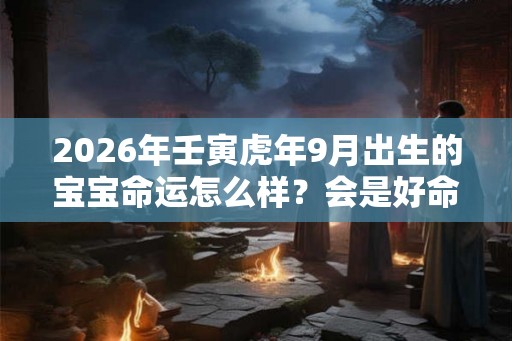 2026年壬寅虎年9月出生的宝宝命运怎么样？会是好命吗？