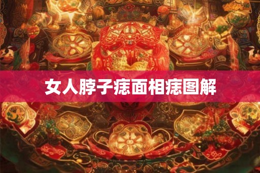 女人脖子痣面相痣图解