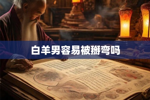 白羊男容易被掰弯吗
