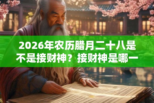 2026年农历腊月二十八是不是接财神？接财神是哪一天？
