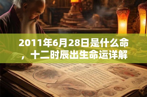 2011年6月28日是什么命,十二时辰出生命运详解 2011年6月28日是什么命,十二时辰出生命运详解