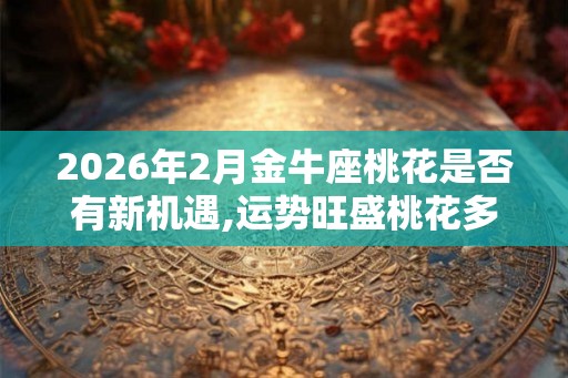 2026年2月金牛座桃花是否有新机遇,运势旺盛桃花多 2026年2月金牛座桃花是否有新机遇,运势旺盛桃花多