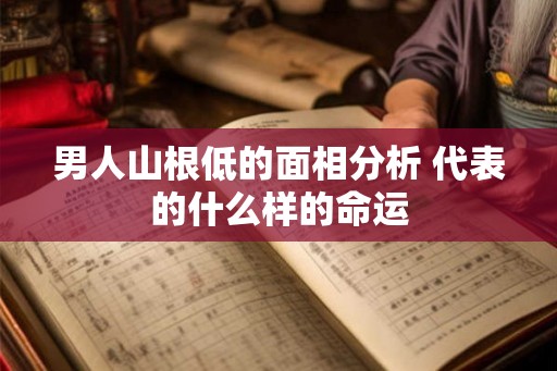 男人山根低的面相分析 代表的什么样的命运