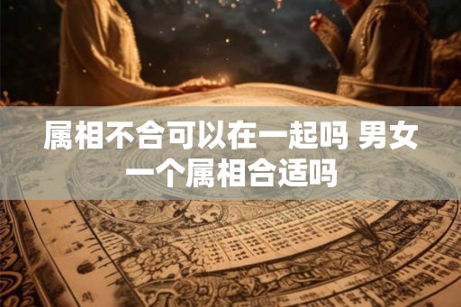 属相不合可以在一起吗 男女一个属相合适吗