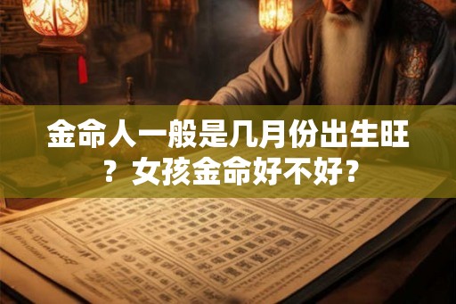 金命人一般是几月份出生旺？女孩金命好不好？