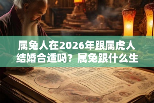 属兔人在2026年跟属虎人结婚合适吗?属兔跟什么生肖相合相克? 属兔人在2026年跟属虎人结婚合适吗?属兔跟什么生肖相合相克?