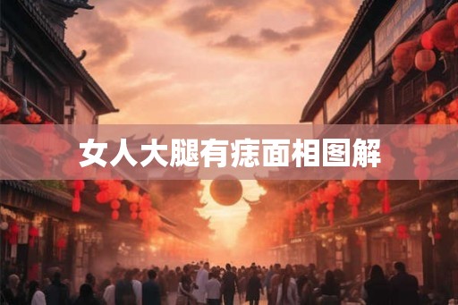 女人大腿有痣面相图解