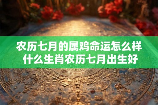 农历七月的属鸡命运怎么样 什么生肖农历七月出生好